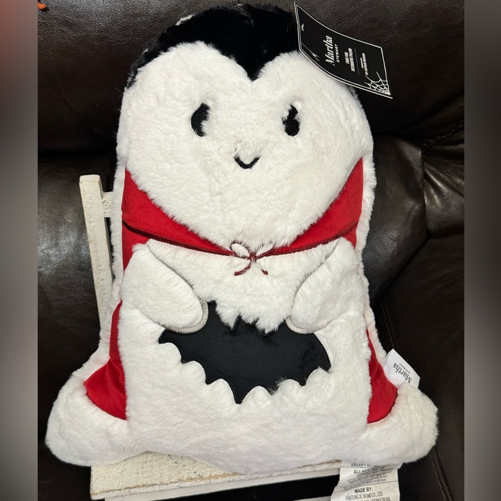 Martha Stewart Dracula ghost pillow Halloween